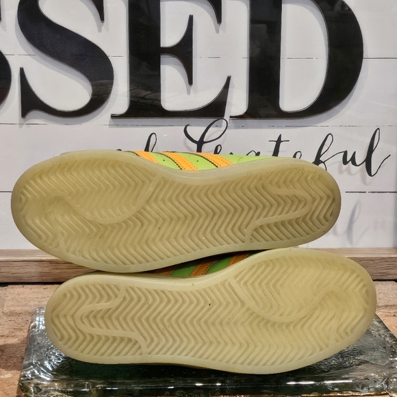 Adidas The Simpsons x Superstar 'Squishee' Mens Sz 4 | Wmns 5 #H05789 - Picture 5 of 10